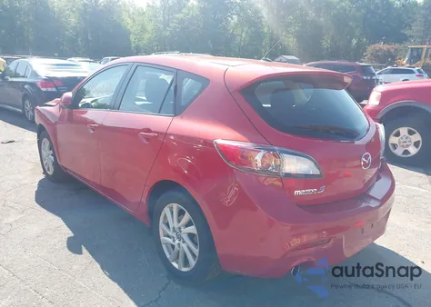 2013 Mazda 3 I from USA, damaged, VIN JM1BL1L7XD1834274